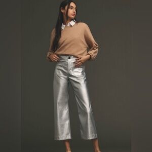 Maeve Colette Crop in silver • VGUC • Size 25P